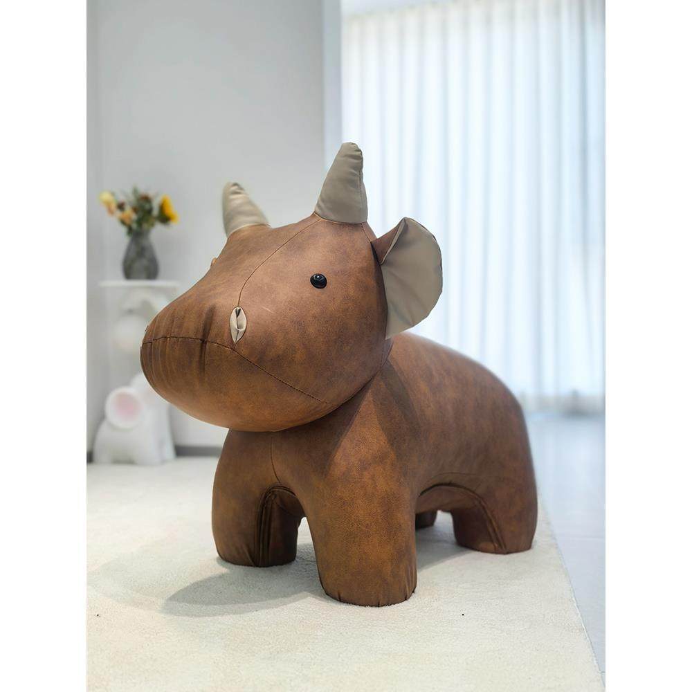 牛凳子换鞋凳创意乔迁礼物动物造型落地摆件客厅软装装饰暖房矮凳,家居饰品,落地摆件,淘宝优惠券,粉丝福利购,淘宝优惠卷