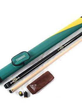 8杆台獣彩球杆大头高级球杆九桌球式杆黑/cuesoul彩16qe20616球杆