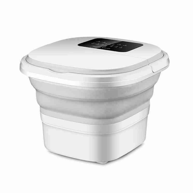 可折叠泡脚桶全自动足浴盆按摩电动加热恒温家用洗脚盆便携过小腿