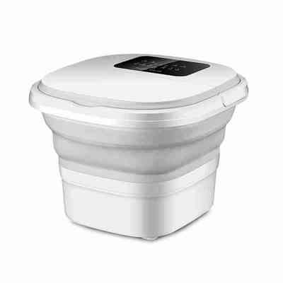 可折叠泡脚桶全自动足浴盆按摩电动加热恒温家用洗脚盆便携过小腿