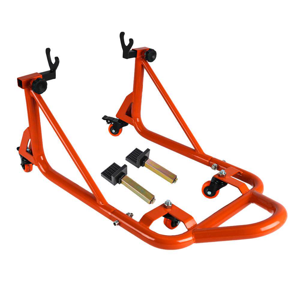 厂家摩托车起车架带万向轮摩托车后轮修理支架驻车架停车架