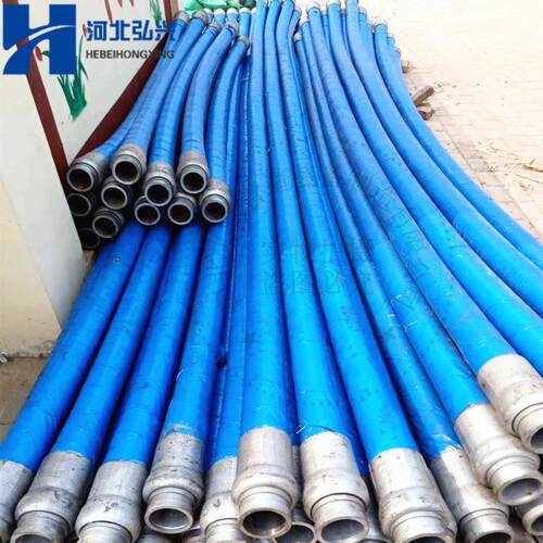 DN65*6000四层钢丝胶管 双层复合软管 砂浆泵用胶管