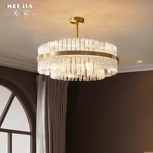 后现代客厅餐厅全铜吊灯轻奢卧室房间书房简约吊灯大气创意大厅灯