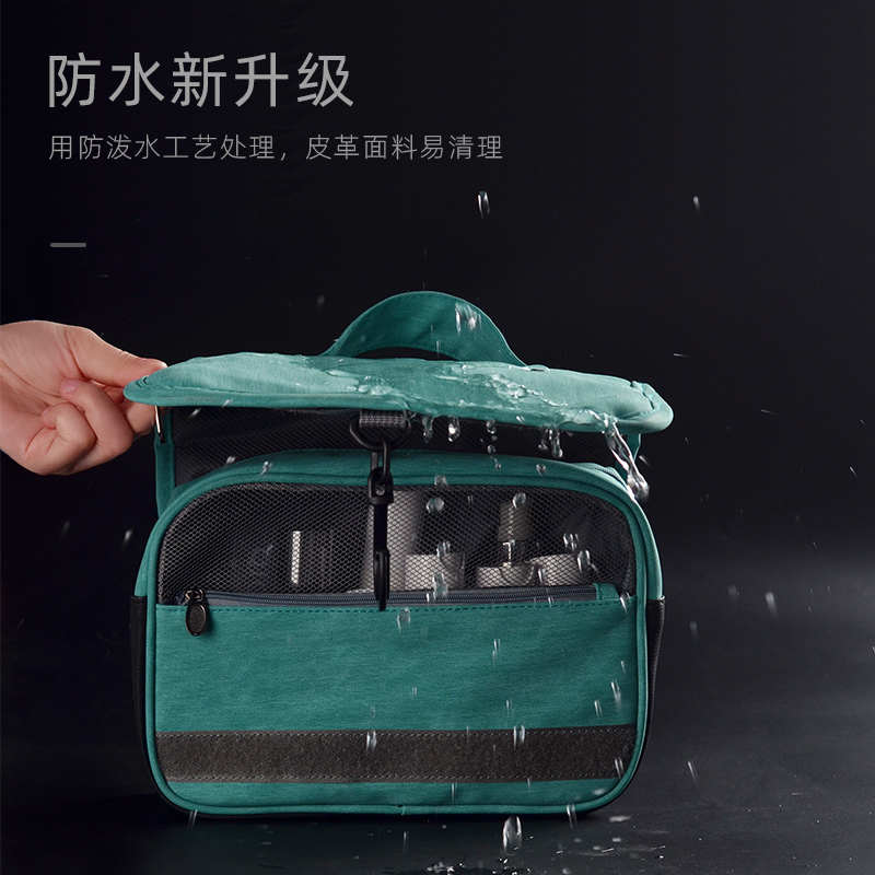 化妆包小号便携简约大容量少女心网红旅行防水洗漱包男士干湿分离
