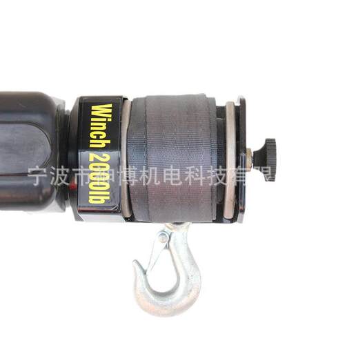 专业生产车用电动绞盘带遥控电动绞盘winch2000LB绞盘