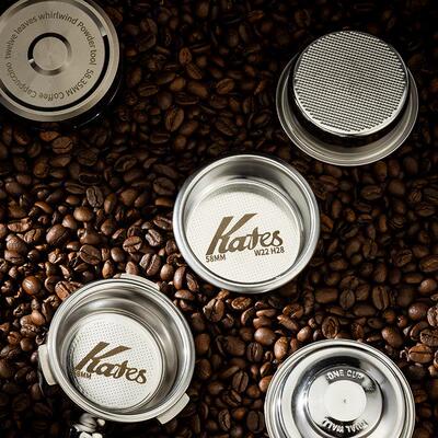 咖啡粉碗精密58mm辣妈咖啡机无压单份双杯慢速无底ims粉碗18/22克