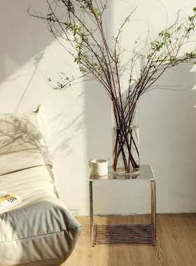 Chea Wea现代简约Panton Wire沙发角几不锈钢线边几创意组合中古