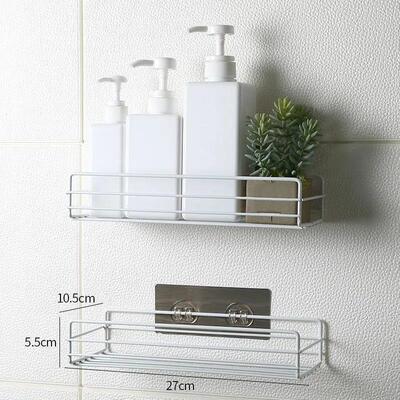 Bathroom storage rack, triangular wall-mounted shelf, toilet