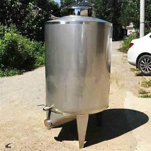 不锈钢无菌密封发酵酒罐 不锈钢果酒酿造桶 斜锥底出渣口发酵罐