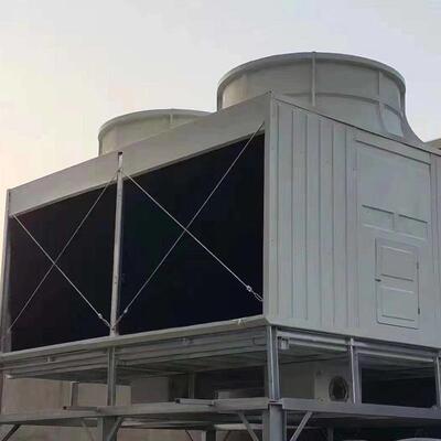 厂家直SHKH发方形横JTJ冷流开式却塔业防冻低噪音制冷设备玻工璃