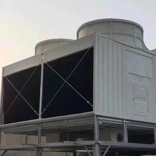 厂家式直发SH备KH方形横流开却塔工业防冻低冷噪IAZ音制冷设玻璃