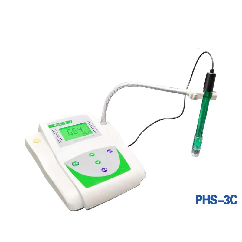 齐威实验室数显酸度计 PHS3C2C25微机型台式PH计酸碱浓度含量ph度图片
