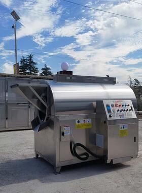 筒全自动商用豆花生米电炒货机多BMI功能苏籽滚翻炒机芝麻磁炒黄