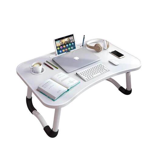 Foldable notebook student dormitory study table bed desk