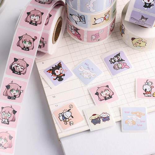 Cartoon sticker Sanrio Seal Sticker Culomi Reward Handbill