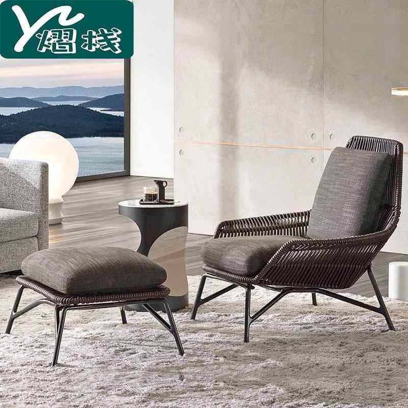 户外绳编沙发客厅样板间设计师藤椅休闲阳台民宿藤编软装单人沙发,模玩/动漫/周边/娃圈三坑/桌游,模型制作工具/辅料耗材,淘宝优惠券,粉丝福利购,淘宝优惠卷