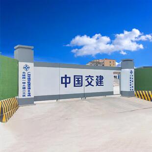 广东工地建筑大门市政工程项目部临时大门钢结构施工围挡门楼门头