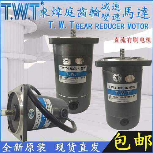 东炜庭电机TWT-10 07 08 06SGN 10SGU 12V 24V 90V 180V直流马达