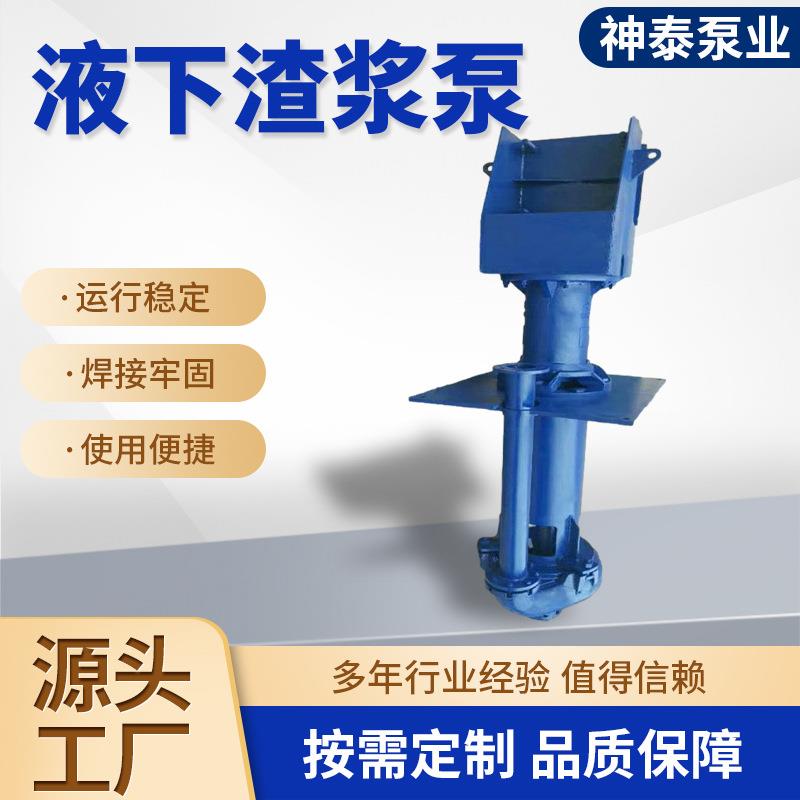 立式液下渣浆泵100RV-SP加长杆耐磨清淤泥浆泵QV清淤杂质吸砂泵