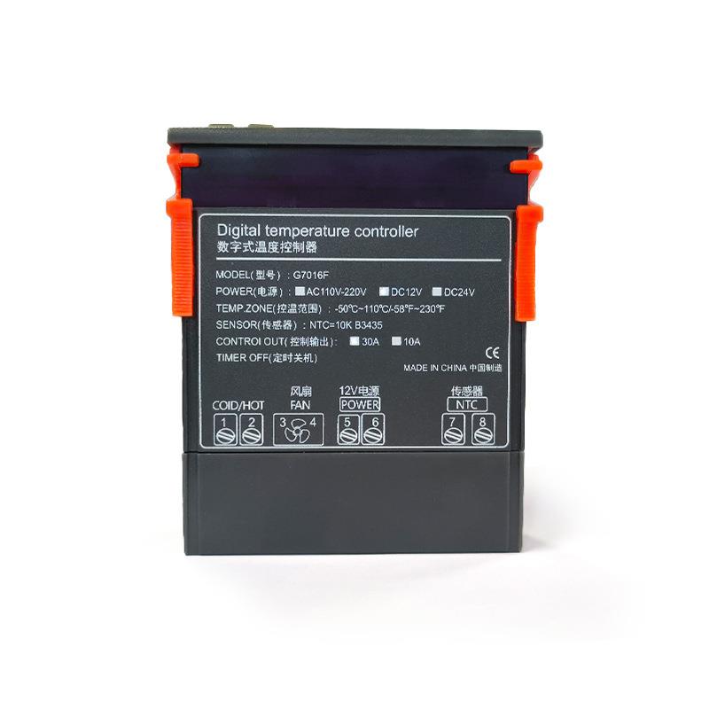 微电脑数显恒温器智能温控开关30A大功率温度控制器ZFX-G7016F