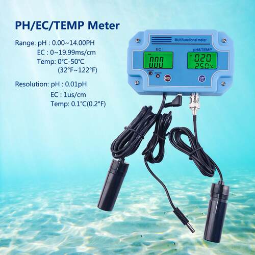 PH-2981水质测试笔ph计酸碱度EC电导率检测仪鱼缸分析仪器检测笔