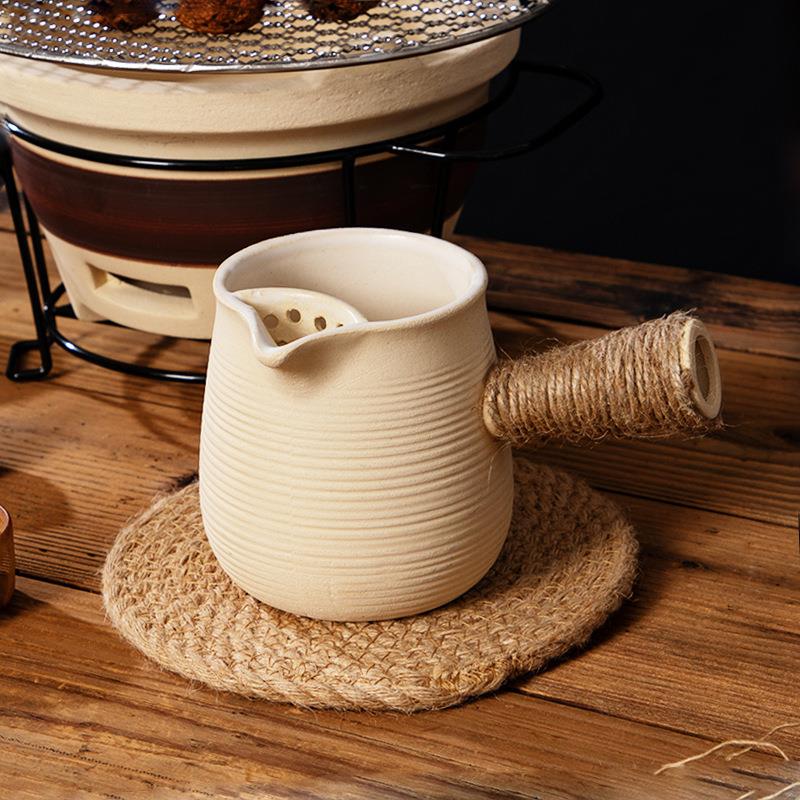 围炉煮茶罐罐壶家用室内干烧大容量陶罐器具茶壶奶茶古法茶器户外
