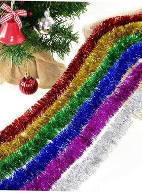 230cm Foil Tinsel Ribbon Garland for Christmas Decoration Xm