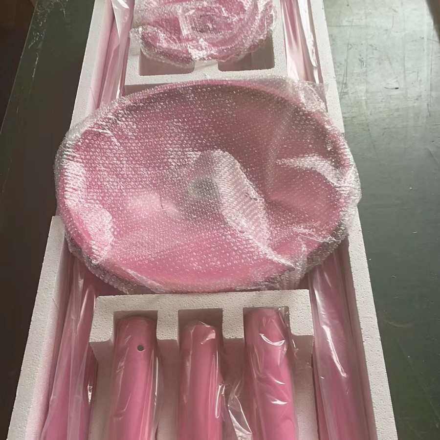 粉色喷塑钢管舞钢管家用便携式旋转固定室内外喷漆跳舞杆