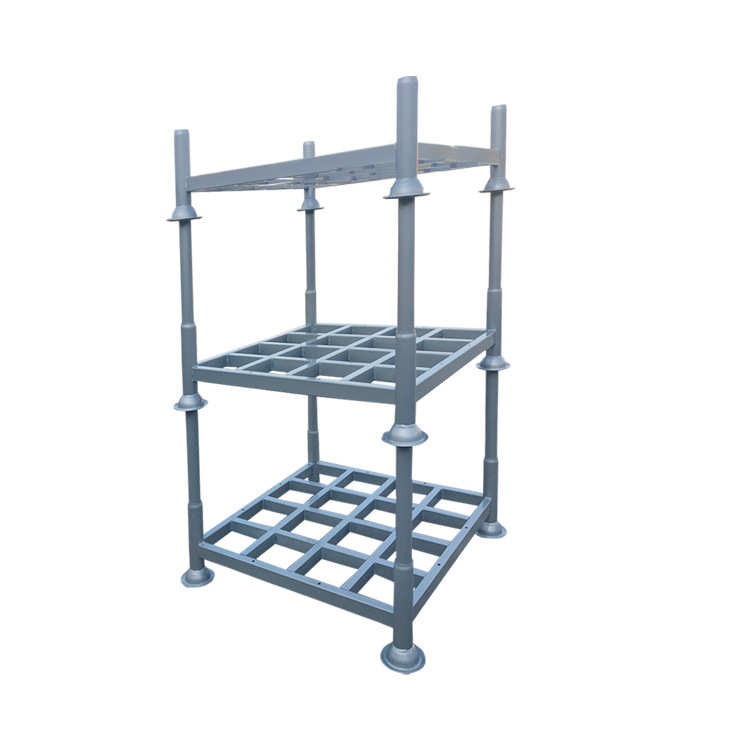 镀锌可拆卸仓储货架 插管式堆垛架 冷库专用 承重强拆装快