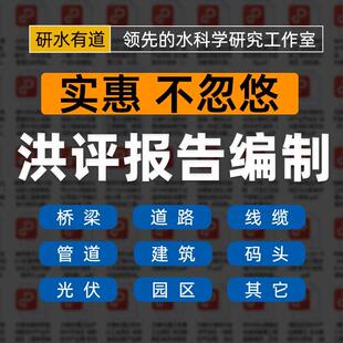 代做防洪水影响报告防洪预案补救措施水文计算mike21模型