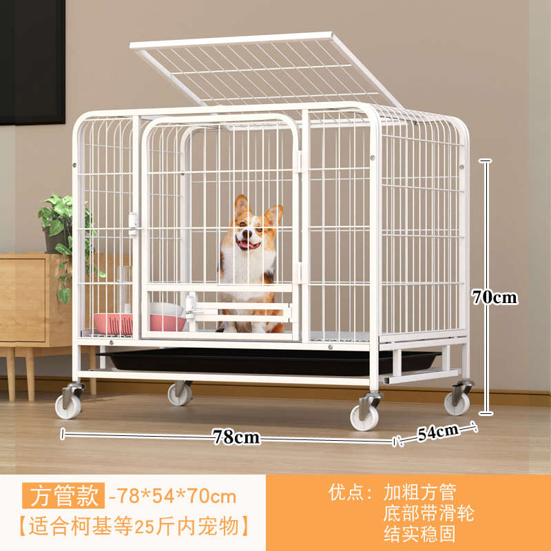 熊狗家用带大型犬比分离基笼子室内中型小型宠物厕所金毛犬柯围栏