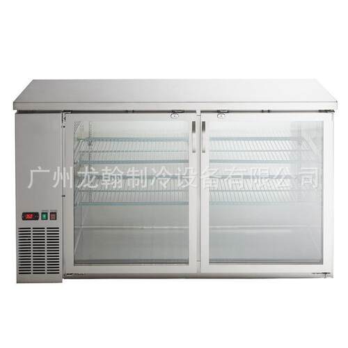 美式back bar cooler 饮料冷藏柜商用冷柜厨房餐厅不锈钢吧台柜