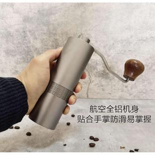 咖啡豆套装 研磨机磨机 cnc手动豆磨冲家用意精德国式 手手摇芯钢