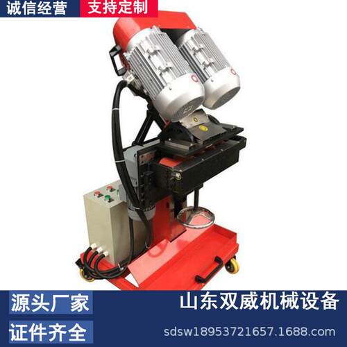 HZX-DM100坡口机 自动行走钢板铣边机 多功能电动坡口机厂家