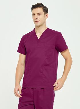 正品洗手衣春下透气洗手服手术衣长医袖生棉整形手室工作术服口腔