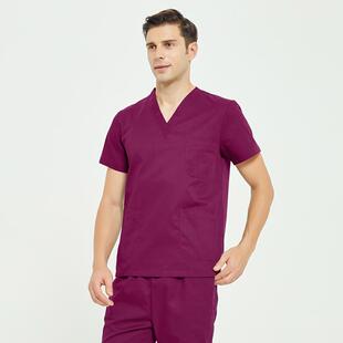 正品 生棉整形手室工作术服口腔 洗手衣春下透气洗手服手术衣长医袖