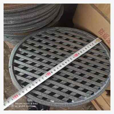 小圆形漏水井盖铸铁防臭地漏盖子盖板圆形篦子87侧排雨水斗格栅过