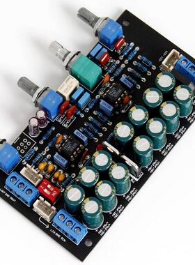 A1 HIFI前级音调板 发烧级前置板 OPA2604 运放AD827前级板