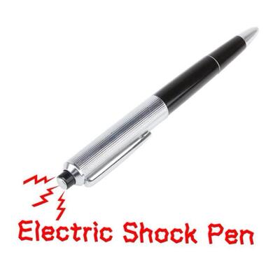 Funny Pen Electric Shock Joke Prank Trick Toy Gift Fun free
