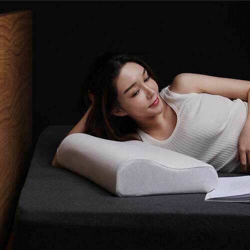 新款直销全棉记忆棉枕头助睡眠记忆枕芯睡觉专用学生单人枕头护颈