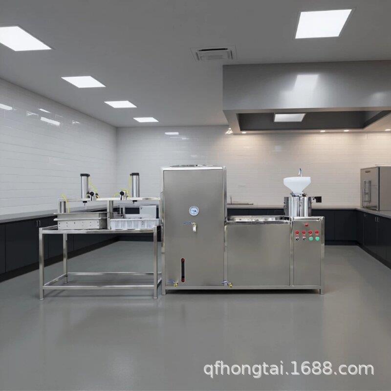 源头厂家全自动豆腐机浆渣分离商用豆浆豆腐早餐店煮磨一体豆腐机