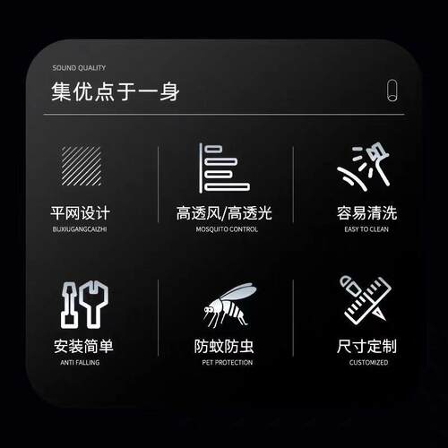 口袋锁纱开外窗专用金刚WMQ网童带锁儿防护可窗拆卸防猫纱窗防蚊