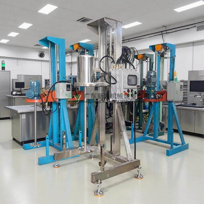 厂家供应环氧树脂搅拌机500L胶黏剂分散机5.5KW调色升降分散机