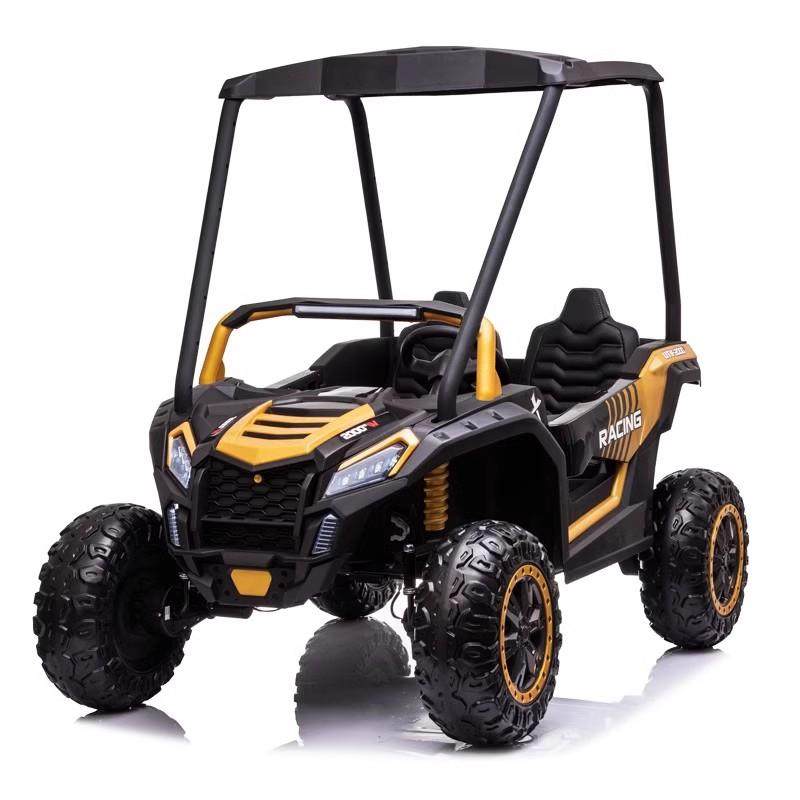 高档儿童电动车双座超大号驱四轮人四越野汽车小玩具车遥控可坐孩