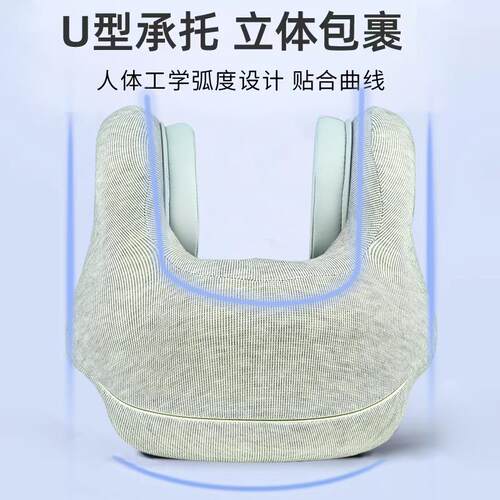 爆头款u111651型枕记忆棉降噪枕行u枕型记忆棉枕护脖子旅行u型枕