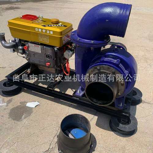 农业灌溉离心泵防汛排涝应急水泵混流泵大流量灌溉柴油机防涝泵