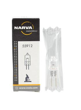 narva灯泡55912 HLL 6V20W利华卤素米泡光学仪器灯珠