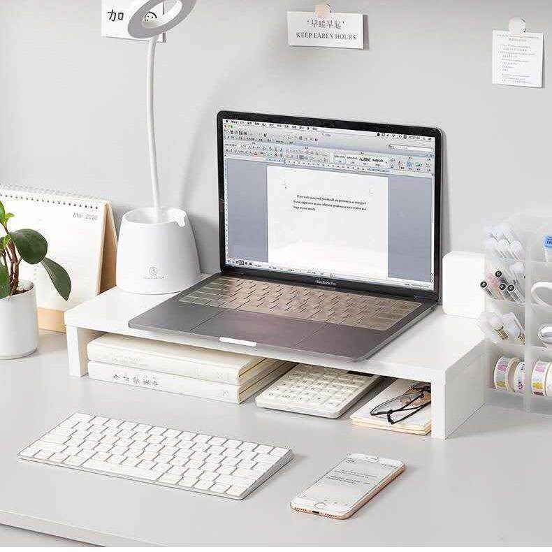 桌面电脑增高架垫40cm显示器增高架桌面小型小尺寸笔记本置物架