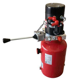 半电动堆高车 液压动力单元 总成 手推杆铁油箱提升电机 12V1.6KW