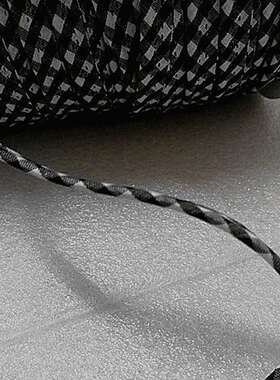 格厂家订直货销黑白子牙条洗衣XXE罩机沙发罩服饰滚边子母带包芯